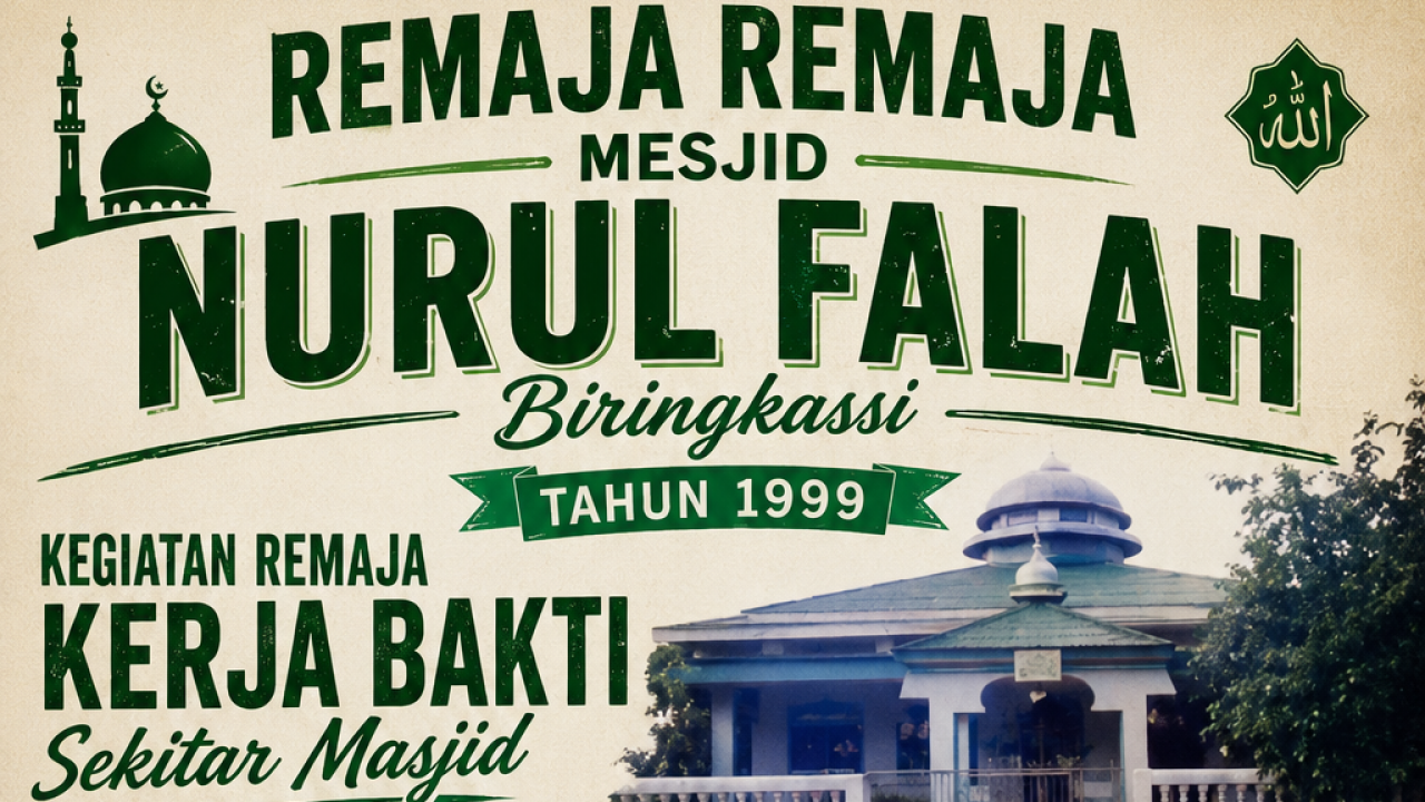Bikin Haru dan Salut! Pak RW 05 Biring Kassi Buka Lembaran Kenangan Remaja 1999: Semangat Kerja Bakti yang Tak Lekang oleh Waktu