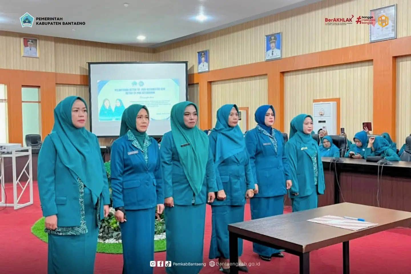 Suwarni Resmi Pimpin TP PKK Kecamatan Bantaeng, Momentum Baru Perkuat Sinergi dan Pemberdayaan Keluarga