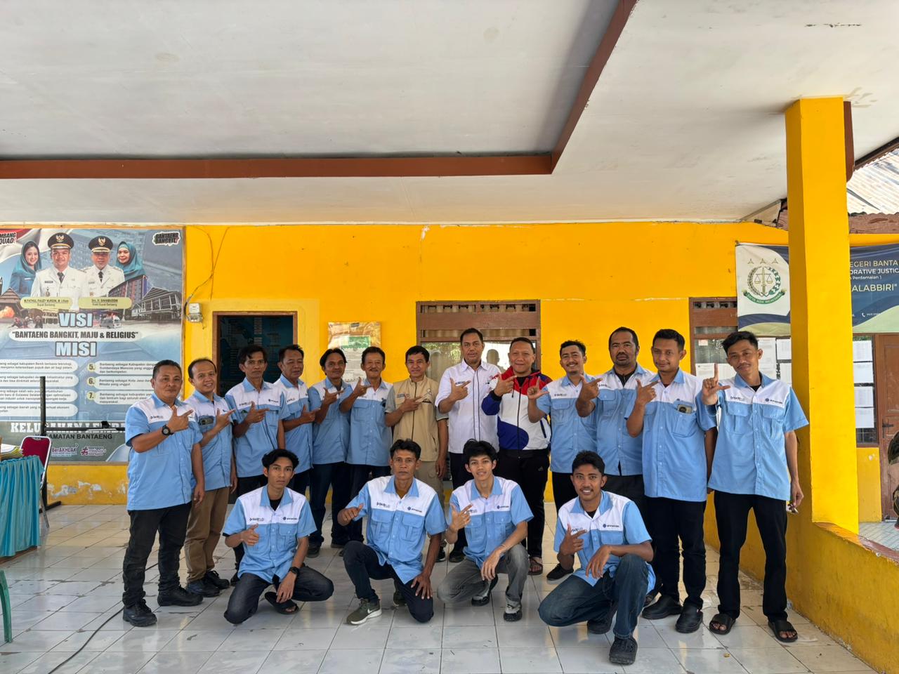 20 Hari Menimba Ilmu, Peserta PBL Smart Building Kelurahan Lembang Jalani Uji Kompetensi BPVP Bantaeng
