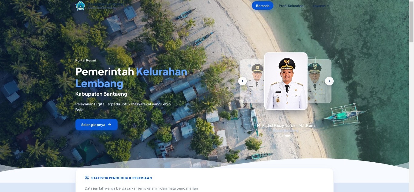 Karya KKN UIN Alauddin Makassar Perkuat Transformasi Digital Kelurahan Lembang